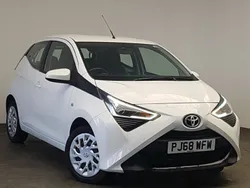 White Used 2018 Toyota Aygo X-play Hatchback | £8,998 (A bit pricey)