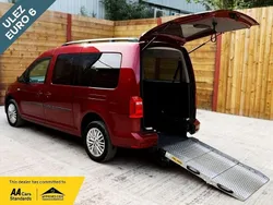 Red Used 2020 VW Caddy Maxi Life Life MPV | £20,902 (Fair price)