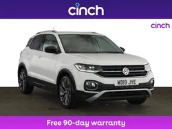 White Used 2019 VW T-Cross Edition SUV | £12,299 (A bit pricey)