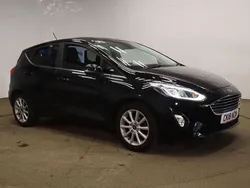 Black Used 2018 Ford Fiesta Titanium Hatchback | £6,250 (Fair price)
