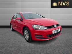 Red Used 2013 VW Golf VII S Hatchback | £5,495 (Fair price)