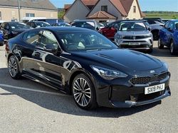 Black Used 2019 Kia Stinger GT-Line S Hatchback | £17,995 (Fair price)