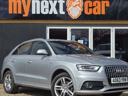 Silver Used 2014 Audi Q3 S-Line SUV | £8,495 (Fair price)