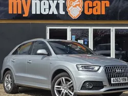 Silver Used 2014 Audi Q3 S-Line SUV | £8,495 (Fair price)