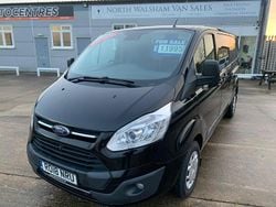 Black Used 2018 Ford Transit Custom Trend Van | £11,995 (Fair price)