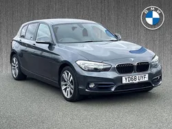 Grey Used 2018 BMW 118 Sport Line Hatchback | £10,899 (Good price)
