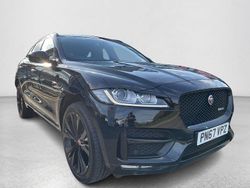 Black Used 2017 Jaguar F-Pace R-Sport SUV | £14,035 (Fair price)
