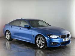 Blue Used 2017 BMW 420 M Sport Coupe | £15,300 (Fair price)
