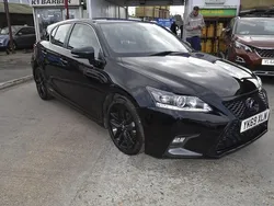 Black Used 2019 Lexus CT200h Hatchback | £13,999 (A bit pricey)