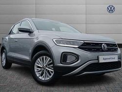 Silver Used 2022 VW T-Roc Life SUV | £20,225 (Fair price)