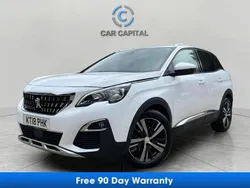White Used 2018 Peugeot 3008 Allure SUV | £11,250 (Fair price)