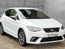 Metallic glacial white New 2025 Seat Ibiza XCELLENCE Hatchback | £19,950 (Super price)