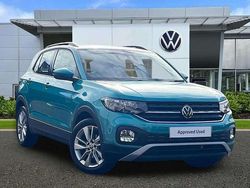 Turquoise Used 2022 VW T-Cross SE SUV | £18,751 (Fair price)