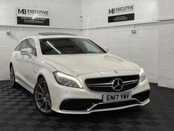 White Used 2017 Mercedes CLS63 AMG Estate | £25,990