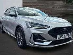 Silver Used 2023 Ford Focus ST-Line Hatchback | £15,590 (Fair price)