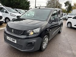 Black Used 2020 Peugeot Partner Van | £9,275 (Fair price)