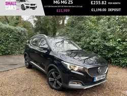 Black Used 2019 MG ZS Exclusive Sedan | £11,989 (Fair price)
