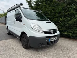 White Used 2012 Vauxhall Vivaro Van | £6,150 (A bit pricey)