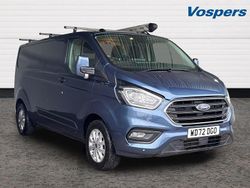 Blue Used 2022 Ford Transit Custom Limited Van | £19,295 (A bit pricey)