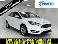 White Used 2016 Ford Focus Titanium Hatchback | £7,895 (Good price)