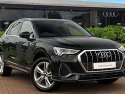 Black Used 2025 Audi Q3 S-Line SUV | £34,740 (Fair price)