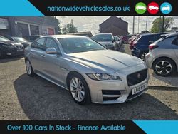 Silver Used 2016 Jaguar XF R-Sport Sedan | £7,629 (Fair price)