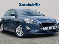 Chrome blue (premium paint) Used 2020 Ford Focus Titanium Hatchback | £12,634 (Fair price)
