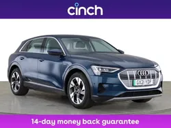 Blue Used 2021 Audi e-tron Sport SUV | £17,649 (Fair price)