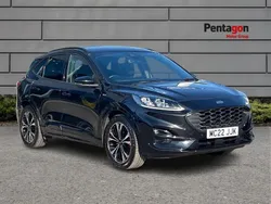 Agate black premium paint Used 2022 Ford Kuga ST-Line X SUV | £20,495 (Fair price)