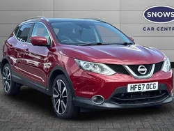 Red Used 2017 Nissan Qashqai S SUV | £13,799