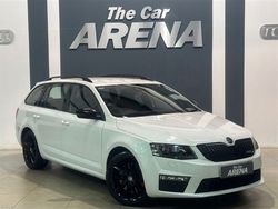 White Used 2014 Skoda Octavia vRS Estate | £8,990 (Fair price)