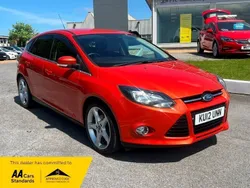 Red Used 2012 Ford Focus Titanium Hatchback | £5,295 (Expensive)