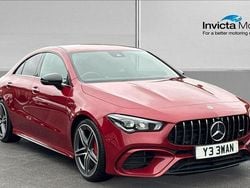 Patagonia red metallic Used 2021 Mercedes CLA45 AMG Coupe | £35,000 (Super price)