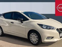 White Used 2022 Nissan Micra Visia Hatchback | £9,930 (Fair price)