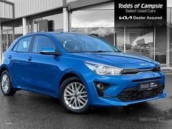 Blue Used 2022 Kia Rio 2 Hatchback | £12,995 (Fair price)