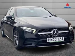 Black Used 2020 Mercedes A180 Executive Hatchback | £18,797 (Fair price)