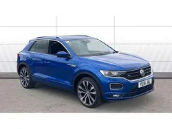 Blue Used 2019 VW T-Roc R-line SUV | £14,990 (Good price)