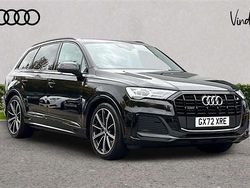 Black Used 2022 Audi Q7 Black Edition SUV | £44,607 (Fair price)
