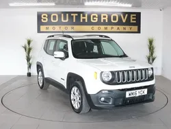 White Used 2016 Jeep Renegade Longitude SUV | £6,989 (Good price)