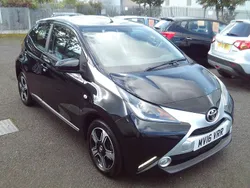 Black Used 2016 Toyota Aygo X-clusiv Hatchback | £6,195 (Fair price)