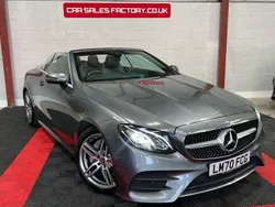 Grey Used 2020 Mercedes E220 AMG line Cabriolet | £21,795 (Fair price)