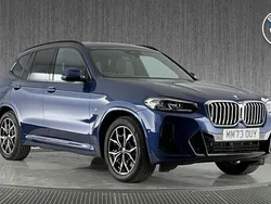 Blue Used 2024 BMW X3 M Sport SUV | £44,999 (Fair price)
