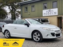 White Used 2011 Renault Mégane Cabriolet Dynamique Cabriolet | £4,490