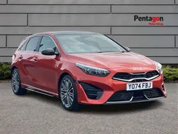 Orange Used 2025 Kia Ceed GT-Line S Hatchback | £25,299 (Expensive)