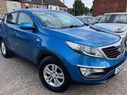 Blue Used 2013 Kia Sportage 2 SUV | £3,495 (Good price)