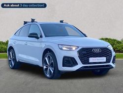 White Used 2021 Audi Q5 Sportback Business SUV | £33,674 (A bit pricey)