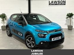 Blue Used 2021 Citroën C3 PureTech Hatchback | £10,590 (Fair price)