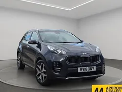 Silver Used 2018 Kia Sportage GT-Line SUV | £10,950 (Fair price)