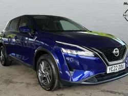 Blue Used 2022 Nissan Qashqai Acenta Premium SUV | £17,194 (Good price)