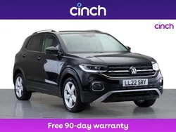 Black Used 2022 VW T-Cross SEL SUV | £17,999 (Fair price)
